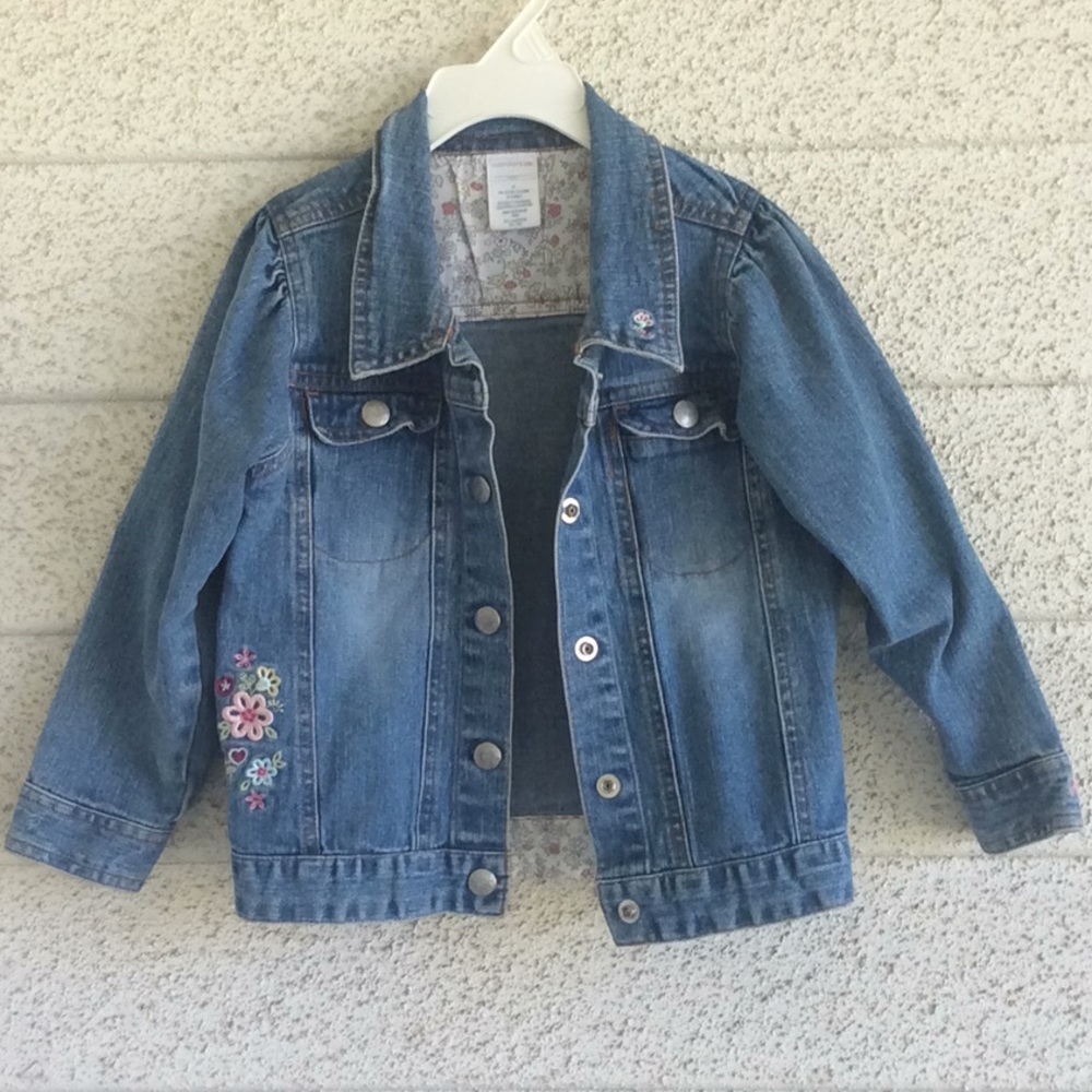 Wonderkids Girls Jean Jacket Size 4t